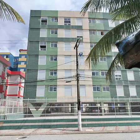 Apartamento Pe Na Areia Com Garagem No Centro Mongagua Exterior photo
