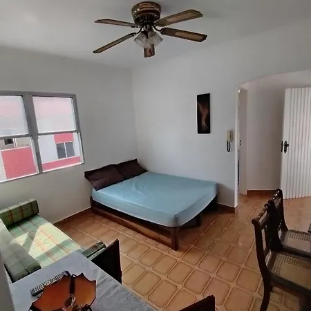 Apartamento Pe Na Areia Com Garagem No Centro Mongagua Exterior photo